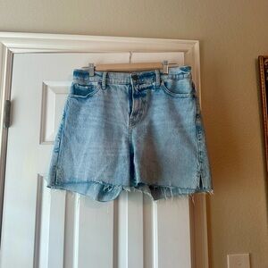 a.n.a Light Blue Jean Shorts